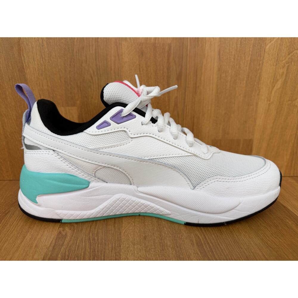 Puma Women’s 8.5 White Platform Sneakers - Picture 3 of 9